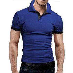 Oeak Mens  Shirt 2019 New Summer Short Sleeve Turn-over Collar Slim Tops Casual Breathable Solid Color Business Shirt