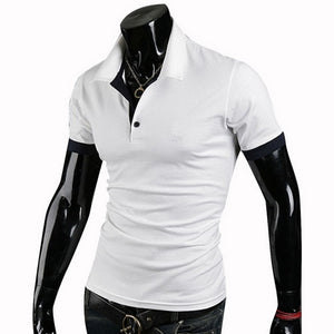 Oeak Mens  Shirt 2019 New Summer Short Sleeve Turn-over Collar Slim Tops Casual Breathable Solid Color Business Shirt