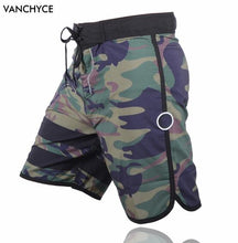 Load image into Gallery viewer, VANCHYCE Summer Shorts Men Board Shorts Brand Swimwear Men Beach Shorts Men Bermuda Short Quick Dry Silver Mens Boardshorts