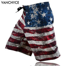 Load image into Gallery viewer, VANCHYCE Summer Shorts Men Board Shorts Brand Swimwear Men Beach Shorts Men Bermuda Short Quick Dry Silver Mens Boardshorts