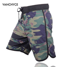 Load image into Gallery viewer, VANCHYCE Summer Shorts Men Board Shorts Brand Swimwear Men Beach Shorts Men Bermuda Short Quick Dry Silver Mens Boardshorts