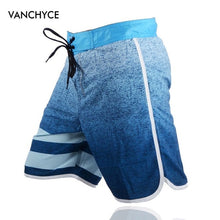 Load image into Gallery viewer, VANCHYCE Summer Shorts Men Board Shorts Brand Swimwear Men Beach Shorts Men Bermuda Short Quick Dry Silver Mens Boardshorts
