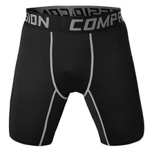 Load image into Gallery viewer, Men&#39;s Sports Gym beach Compression Wear Under Base Layer Shorts Pants AthleticTights plus size