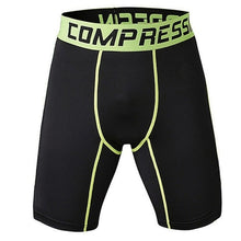 Load image into Gallery viewer, Men&#39;s Sports Gym beach Compression Wear Under Base Layer Shorts Pants AthleticTights plus size