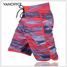 Load image into Gallery viewer, VANCHYCE Summer Shorts Men Board Shorts Brand Swimwear Men Beach Shorts Men Bermuda Short Quick Dry Silver Mens Boardshorts