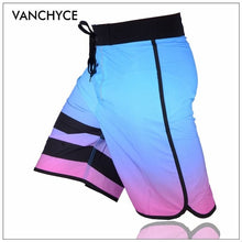 Load image into Gallery viewer, VANCHYCE Summer Shorts Men Board Shorts Brand Swimwear Men Beach Shorts Men Bermuda Short Quick Dry Silver Mens Boardshorts