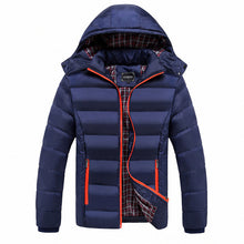 Load image into Gallery viewer, High Quality 90% cotton Thick Down Jacket men coat Snow parkas coat male Warm Brand Clothing winter Down Jackets Outerwear