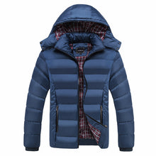 Load image into Gallery viewer, High Quality 90% cotton Thick Down Jacket men coat Snow parkas coat male Warm Brand Clothing winter Down Jackets Outerwear