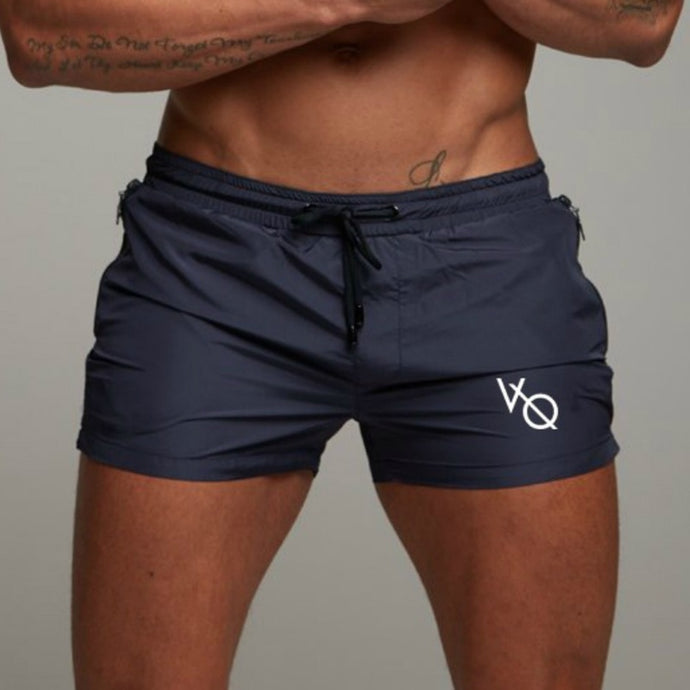 ZOGAA 2019 Mens Summer Fitness Shorts Sports Running Beach Shorts Siwmwear Geometric Printed Casual Men Shorts Plus Size S-4XL
